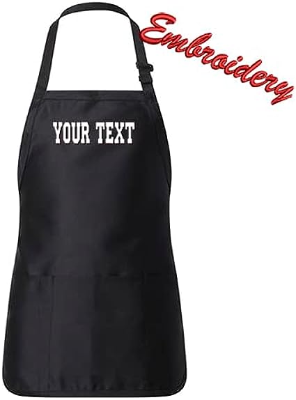 Personalized APRON with Pouch Pocket Adult Q4250 / [...]