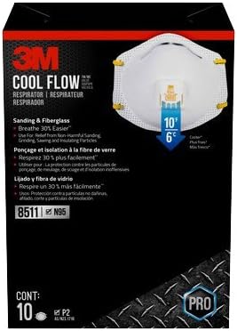 3M Respirator for Sanding, Fiberglass, Drywall, and [...]