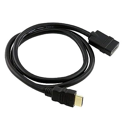 HDMI Port Extender Male-to-Female Cable Cord Wire for [...]