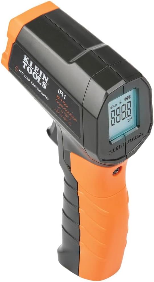 Klein Tools IR1 Infrared Thermometer, Digital Laser [...]
