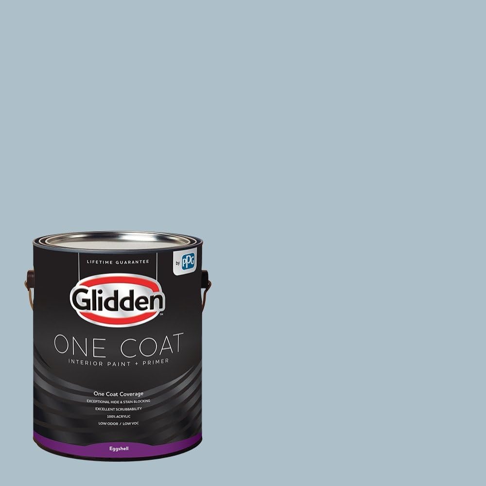 Glidden Interior Paint + Primer: Blue/Chambray, One [...]