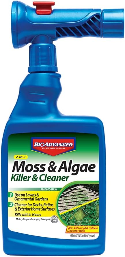 BioAdvanced 704710B Moss and Algae Killer Ready-To- [...]