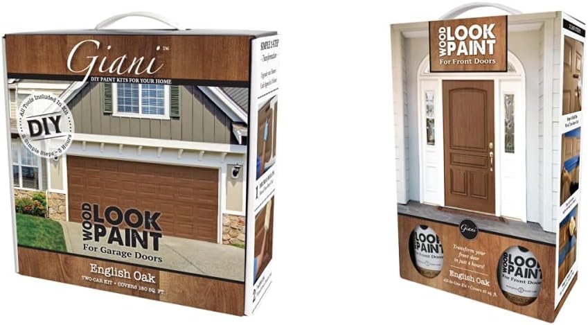 Giani Wood Look Paint Kit for Garage Doors (English [...]
