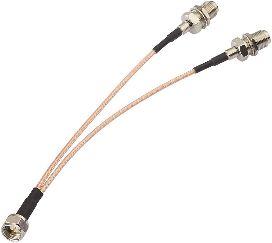 Superbat F-Type Splitter Cable F Male to F Dual Female [...]