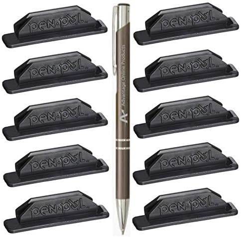 10 Pack Pal Pen Holders, Black Only, Self Adhesive and [...]