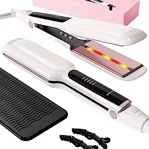 ESYEST Flat Iron Hair Straightener for Thick Curly [...]