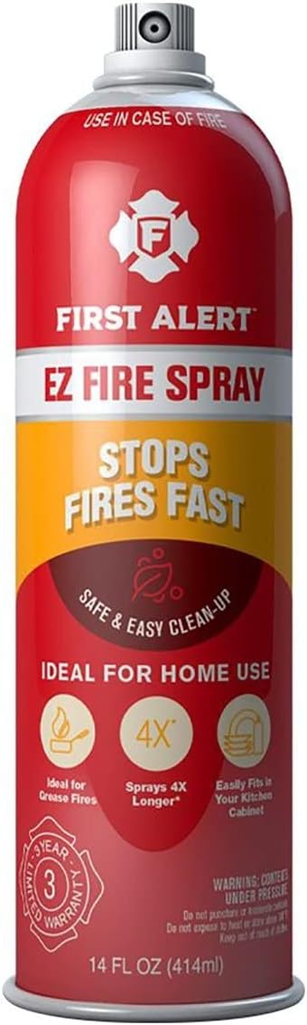First Alert EZ Fire Spray, Extinguishing Aerosol [...]