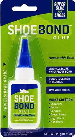 SHOE BOND Shoe Glue - Professional Grade, Clear Shoe [...]