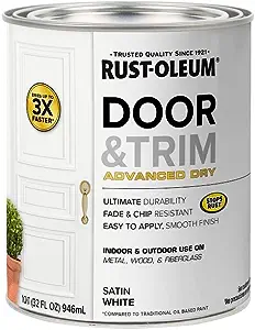 Rust-Oleum 369384 Advanced Dry Door & Trim Paint, [...]