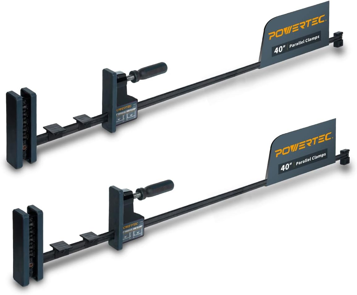 POWERTEC 71602 40-Inch Parallel Clamps for Woodworking [...]