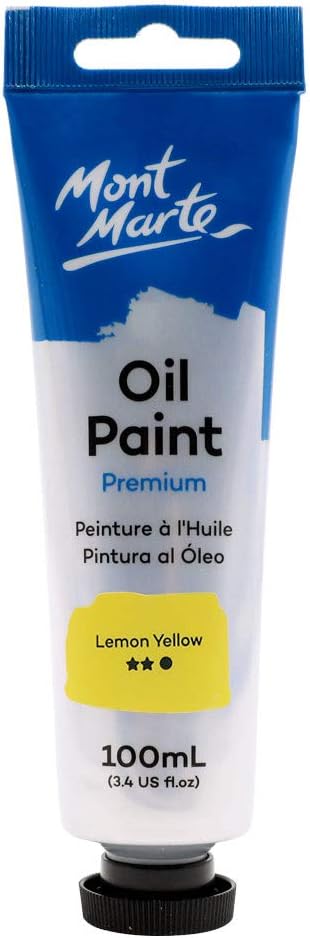 Mont Marte Oil Paint Premium, 3.4 US fl.oz (100ml) [...]