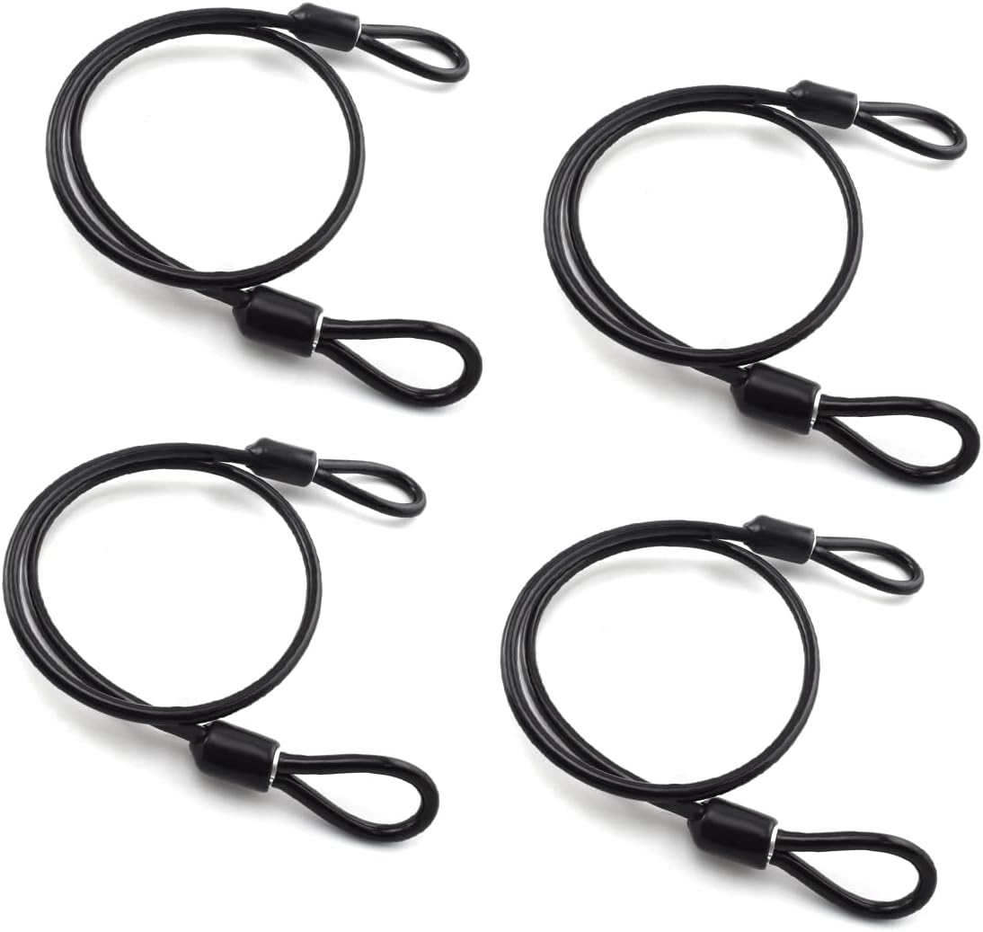 SDTC Tech 4-Pack Heavy Duty Loop End Cable Braided [...]