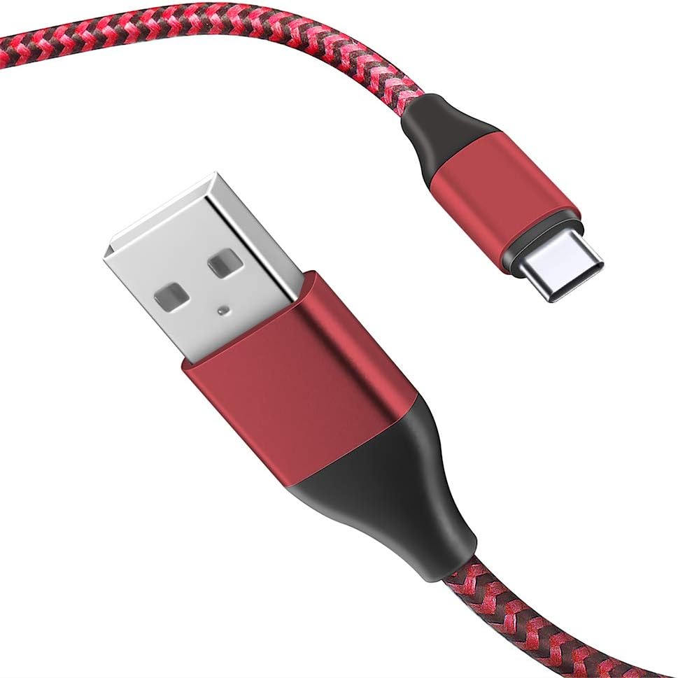 [2 PCS] USB Type C Cable, 3.3FT Charging Cord for [...]