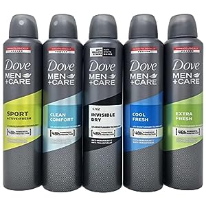 Dove Men + Care Antiperspirant Spray Variety Set, [...]