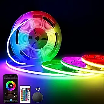 OYKYOHEI COB Led Strip Lights, RGB Music Sync Color [...]