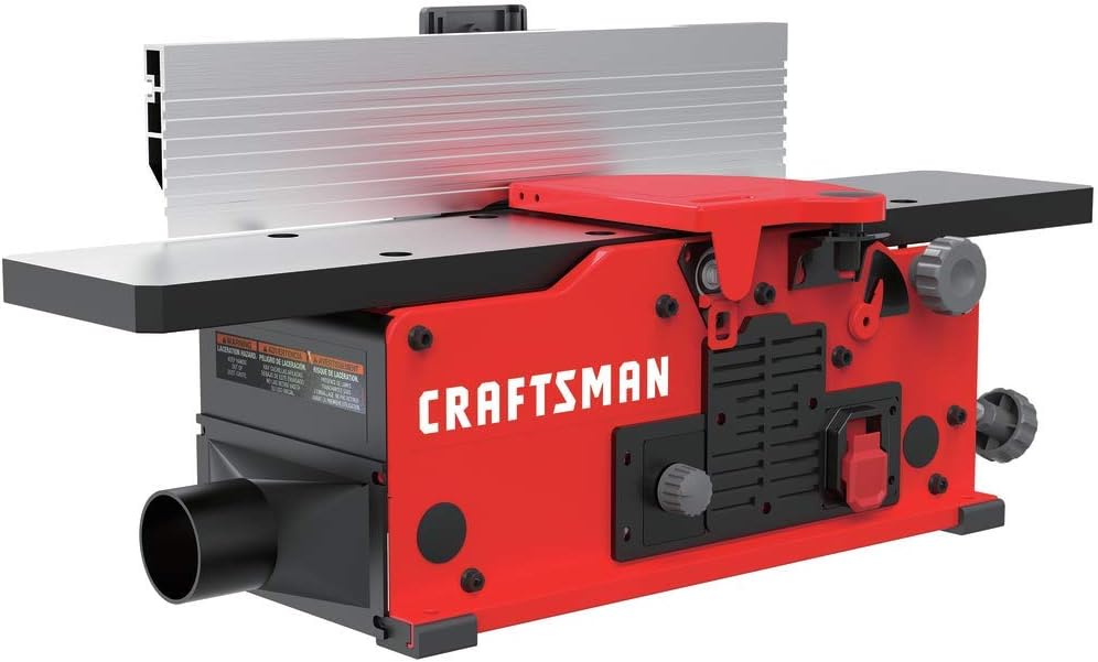 CRAFTSMAN Benchtop Jointer, Up to 22,000 cuts per [...]