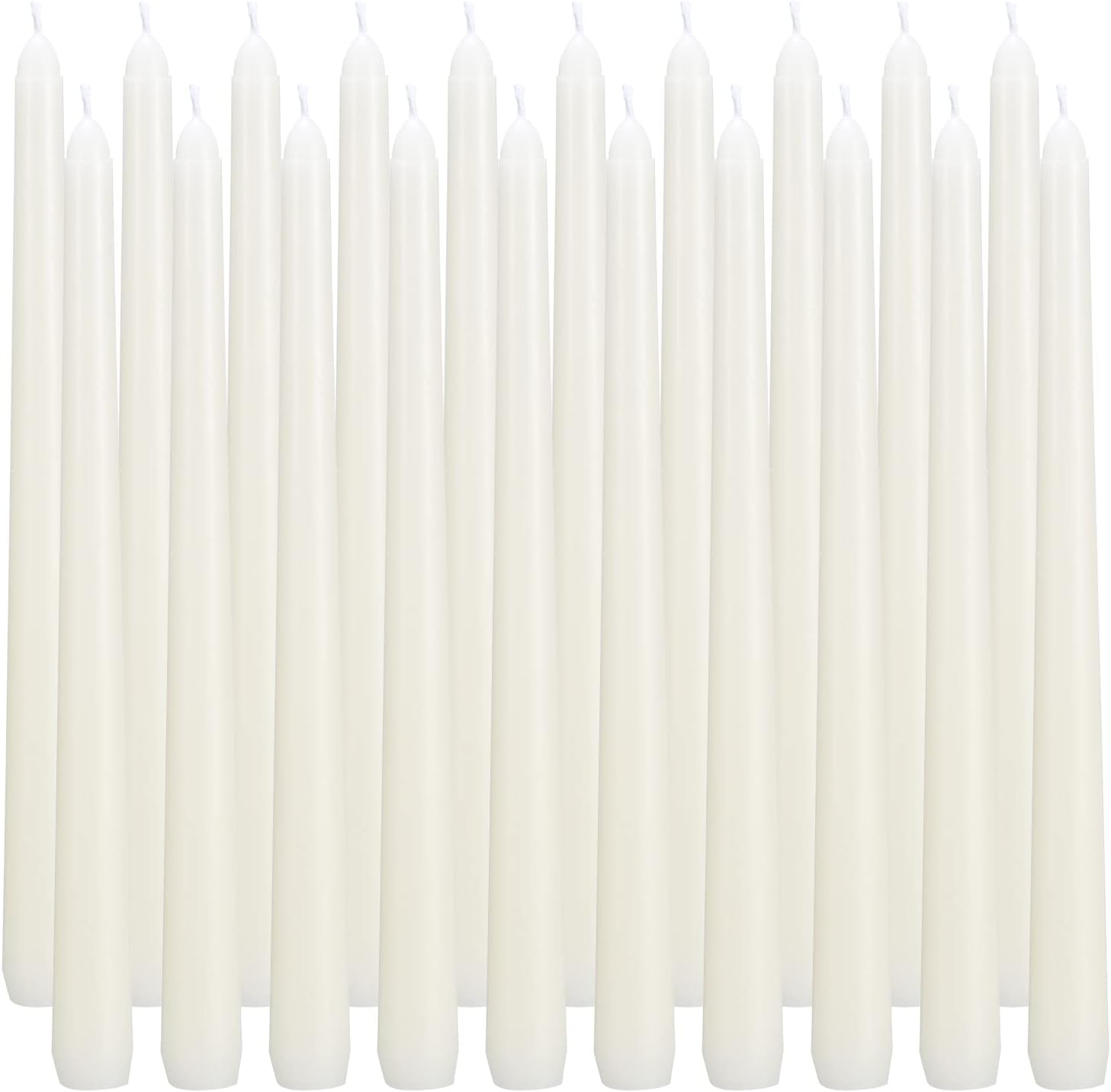 flamecan Ivory Taper Candles, Set of 20 Unscented and [...]