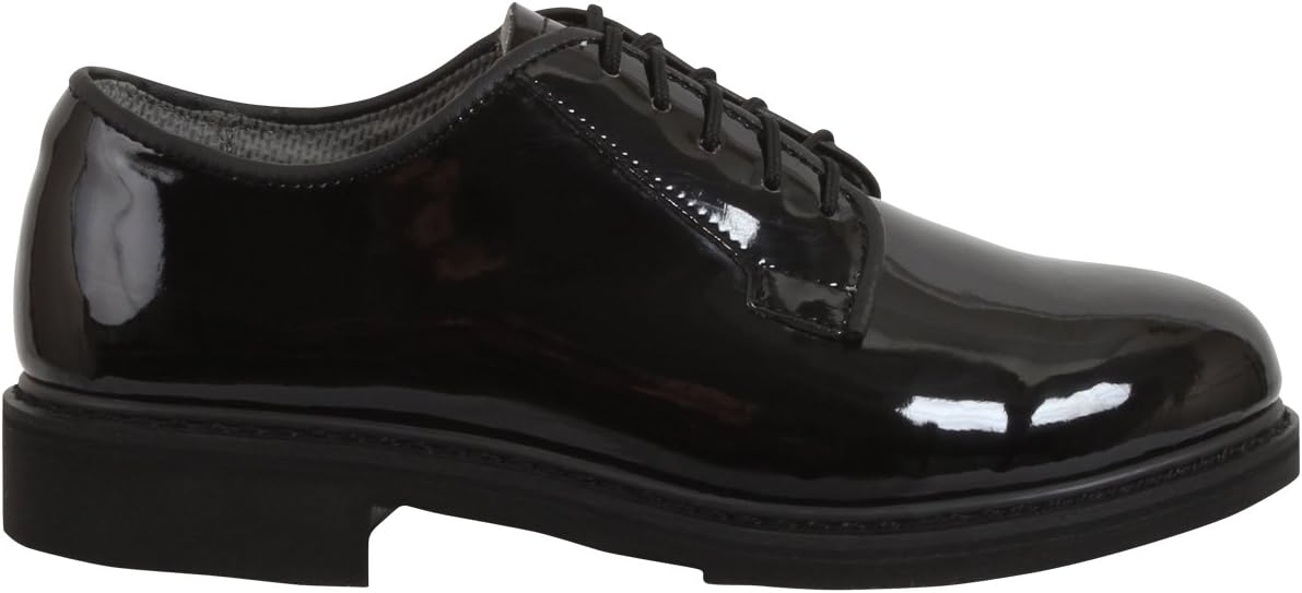 Rothco Uniform Hi-Gloss Oxford Dress Shoe Formal Dress Shoe