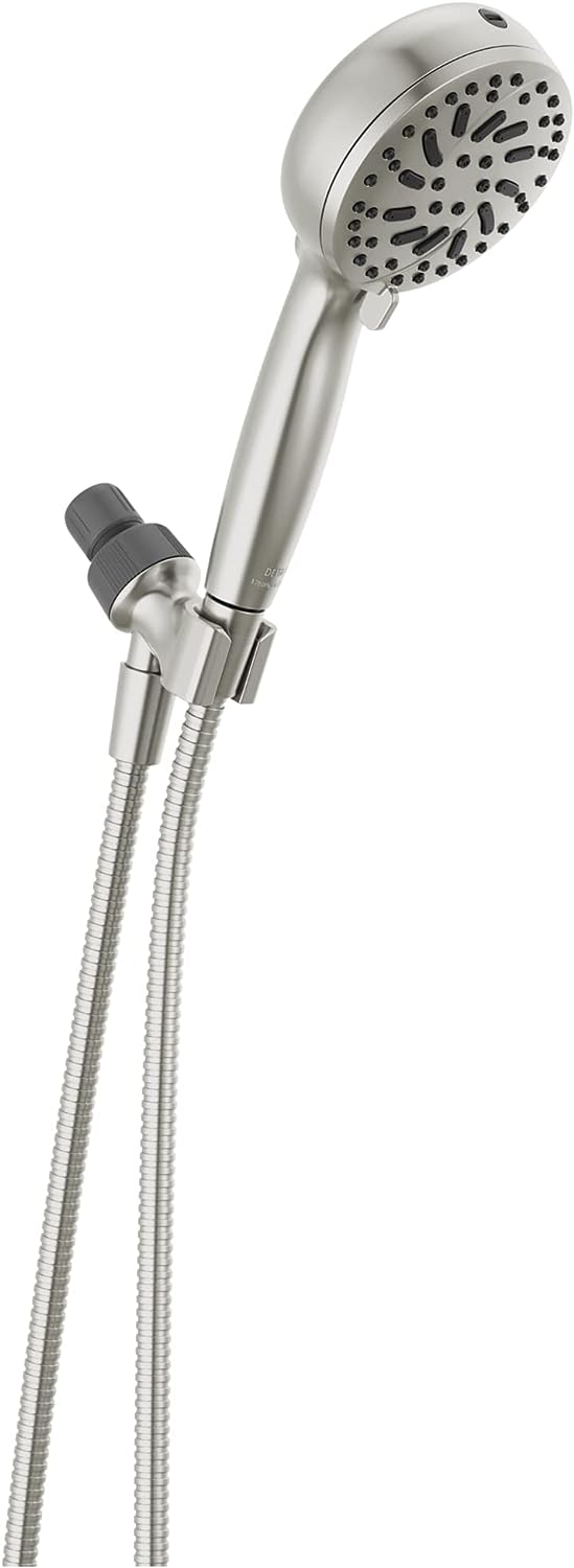 Delta Faucet ProClean Brushed Nickel Shower Head with [...]