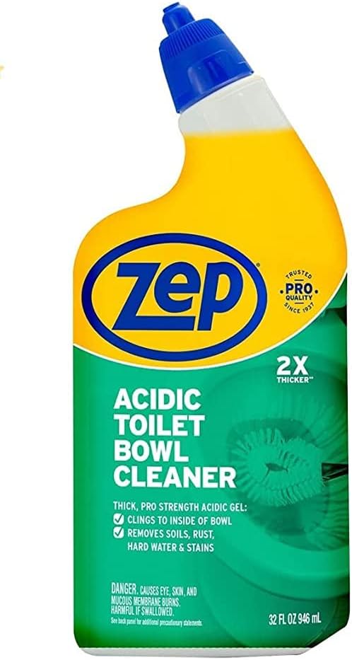 Zep Acidic Toilet Bowl Cleaner 32 oz ZUATB32 (Pack of [...]