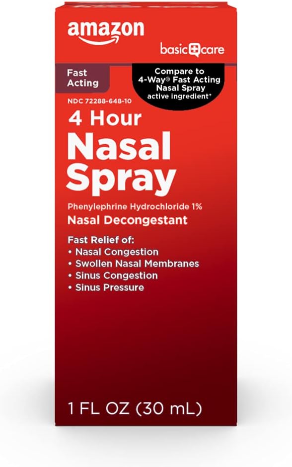 Amazon Basic Care Fast Acting Nasal Spray, [...]