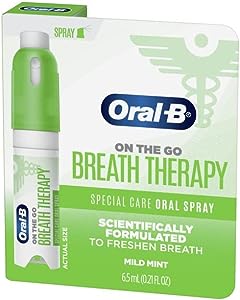 Oral-B Breath Therapy Spray for on-The-Go, Mild Mint, [...]