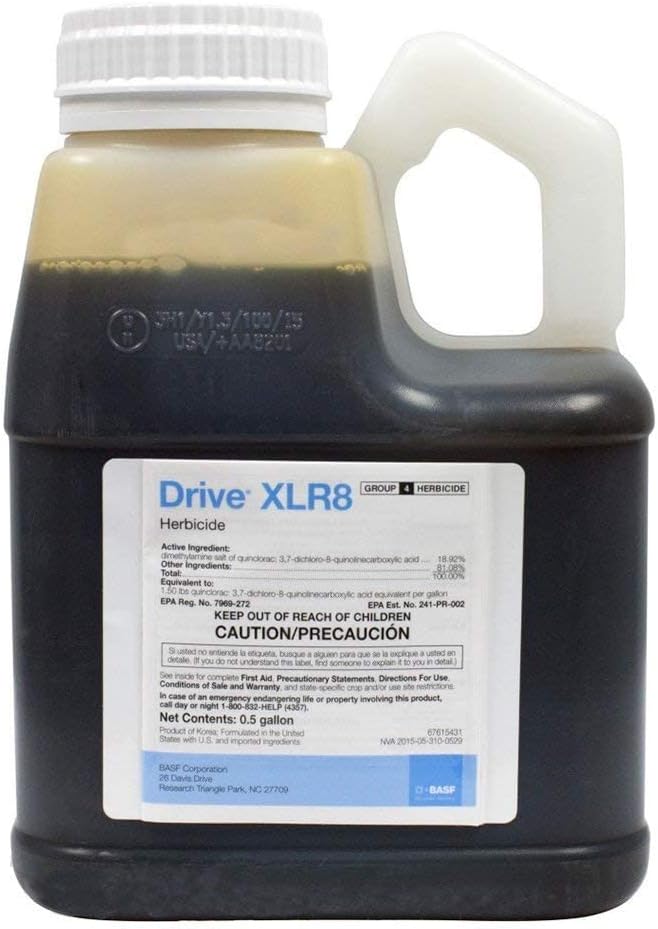 BASF Drive XLR8 Crabgrass Herbicide (1/2 Gallon, 64 OZ.)