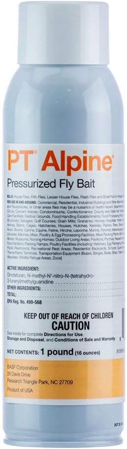 PT Alpine Pressurized Fly Bait - 16 oz can - by BASF