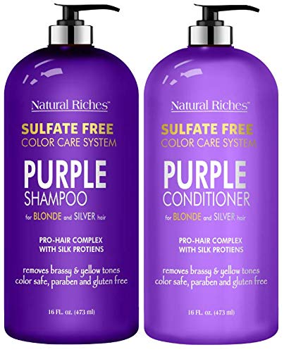 Natural Riches Purple Shampoo and Conditioner Set [...]