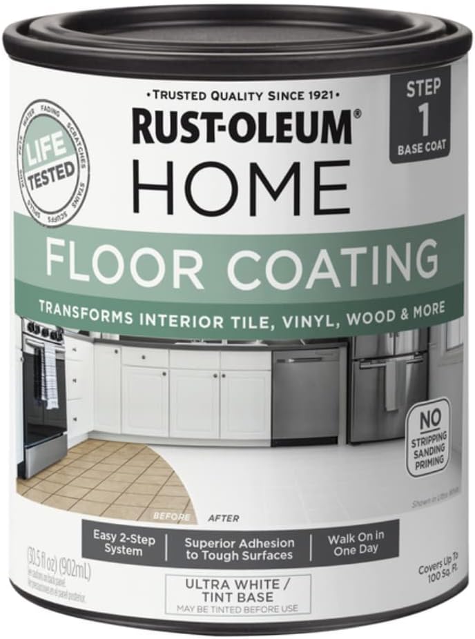 Rust-Oleum Home Floor Coating Ultra White Tint Base [...]
