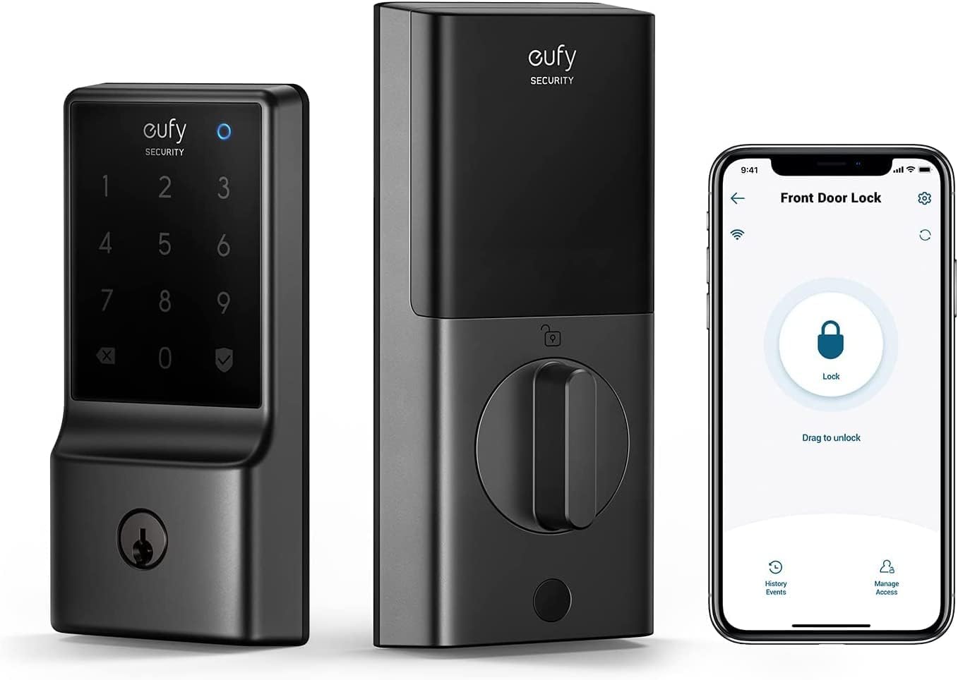 eufy Security C210(E110) Smart Lock, 5-in-1 Keyless [...]