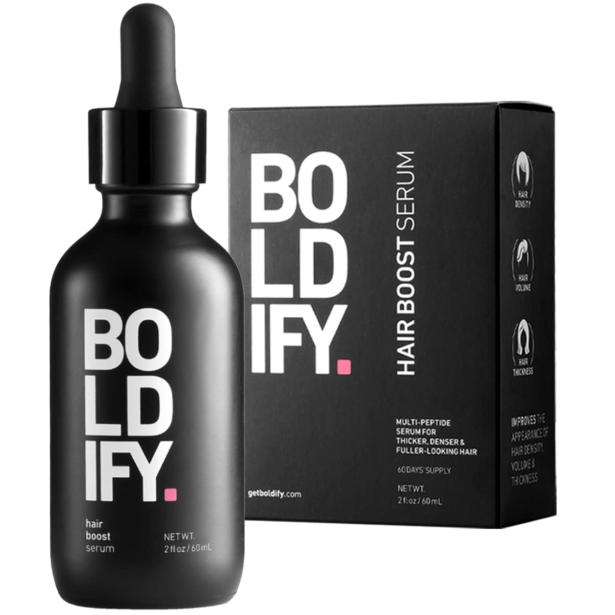 BOLDIFY Hair Growth Serum, Contains 30 Natural Hair [...]