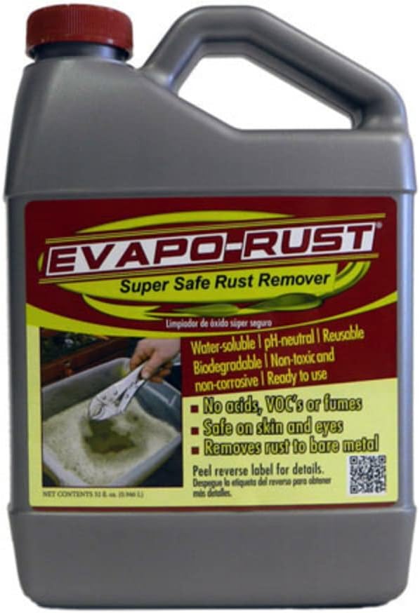 CRC Evapo-Rust, Heavy-Duty Rust Remover, Reusable, [...]