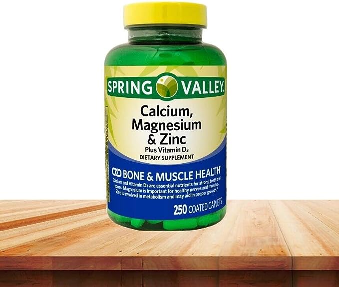Spring Valley Calcium, Magnesium & Zinc Plus Vitamin [...]