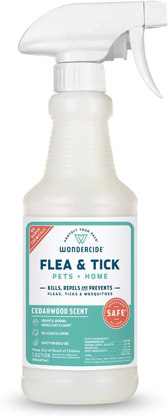 Wondercide - Flea, Tick & Mosquito Spray for Dogs, [...]