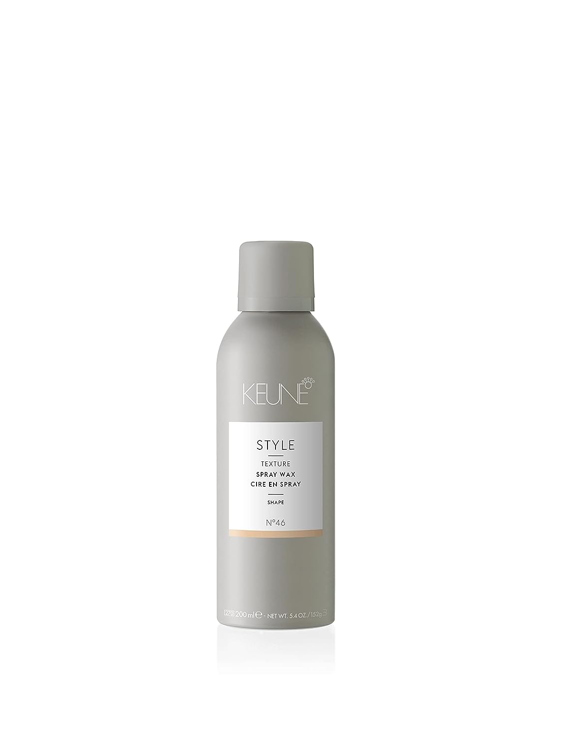 KEUNE Style Spray Wax For Hair Texture and Hold, 6.1 Oz.