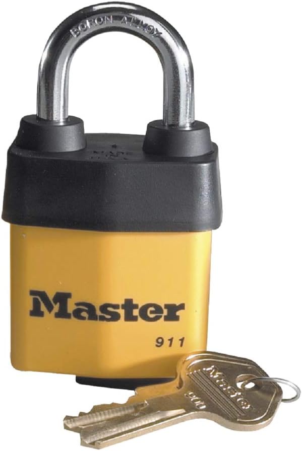 Master Lock 911DPF Heavy Duty Outdoor Padlock with [...]