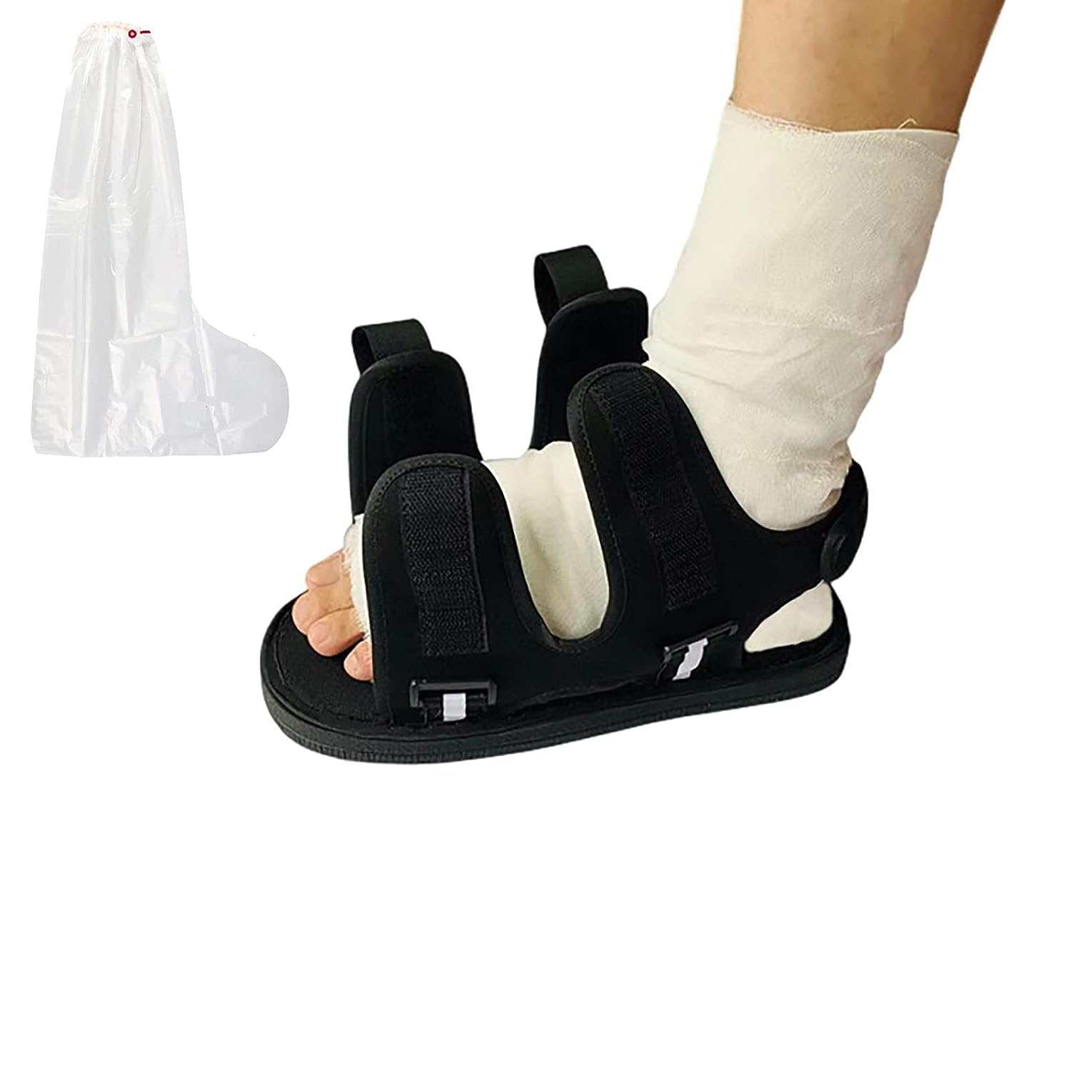 GREUS Post Op Shoe with Waterproof Leg Cast Cover, [...]