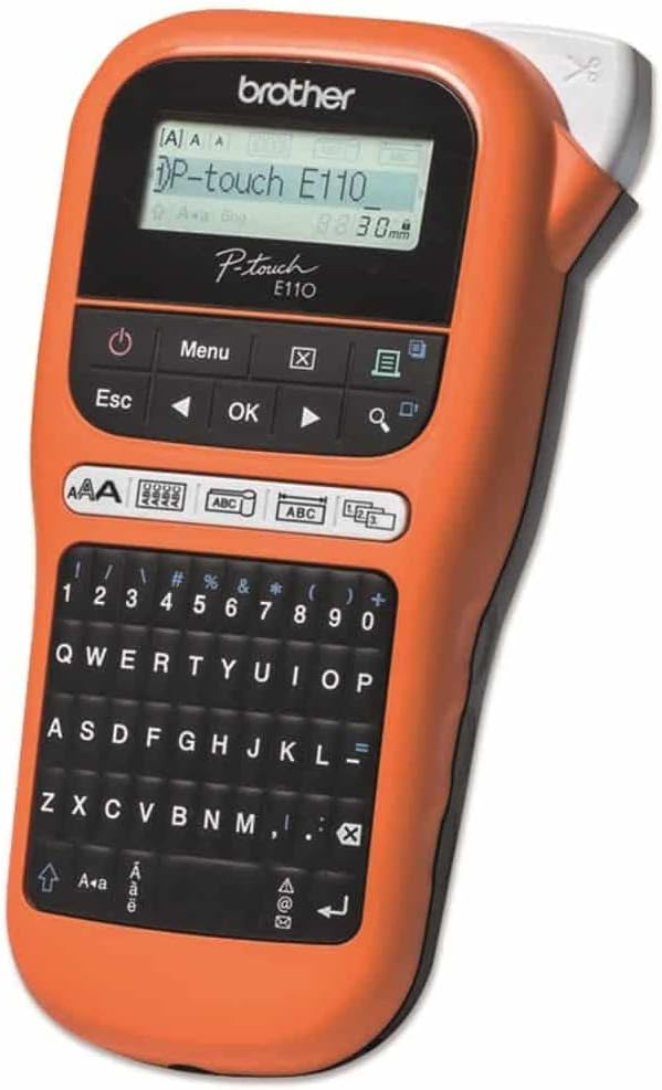 Brother PT-E110 Label Maker, P-Touch Electrician Label [...]
