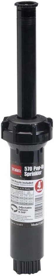 Toro 53712 4-Inch Pop-Up Fixed-Spray with Nozzle [...]