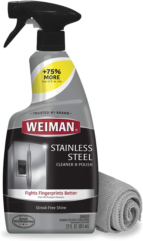 Weiman Stainless Steel Cleaner and Polish - Microfiber [...]