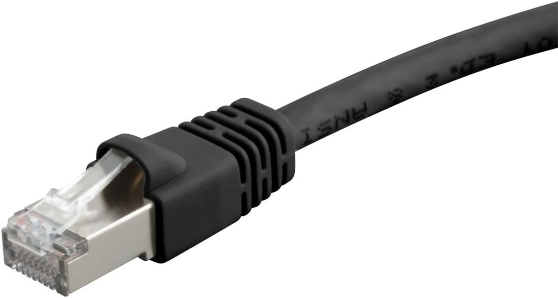 Monoprice Cat6A Ethernet Patch Cable - 5 Feet - Black [...]