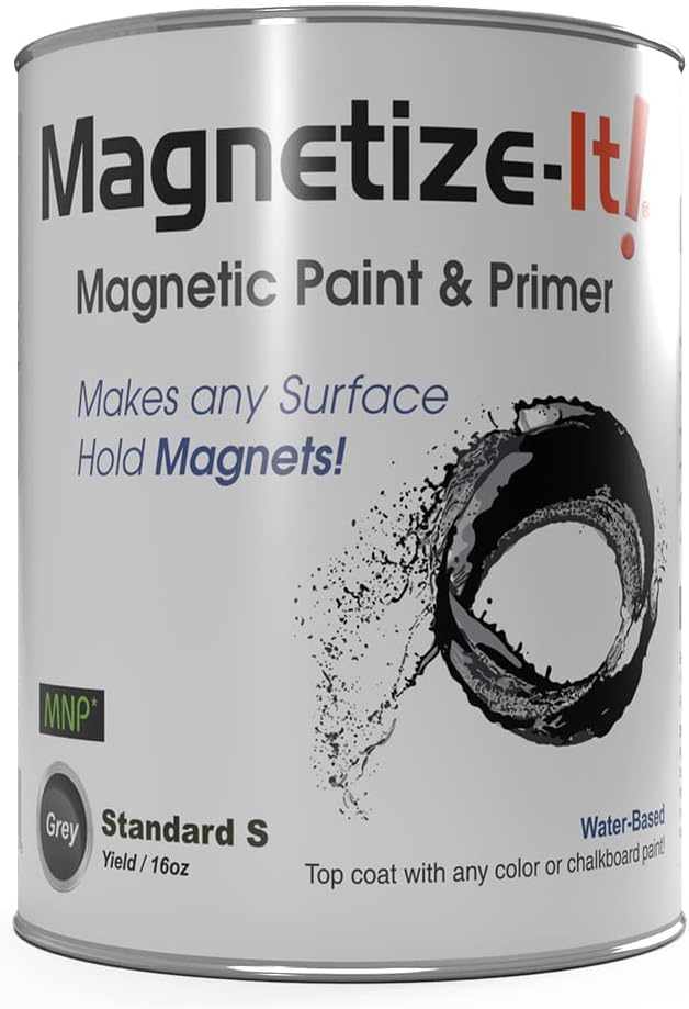 Magnetize-It! Magnetic Paint & Primer (Water Based) - [...]