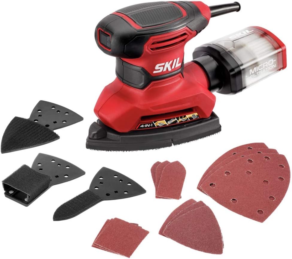 SKIL Corded Multi-Function Detail Sander with Micro- [...]