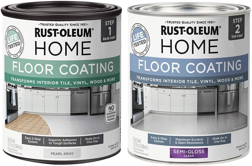 Rust-Oleum 367601 Home Interior Floor Coating Kit, [...]