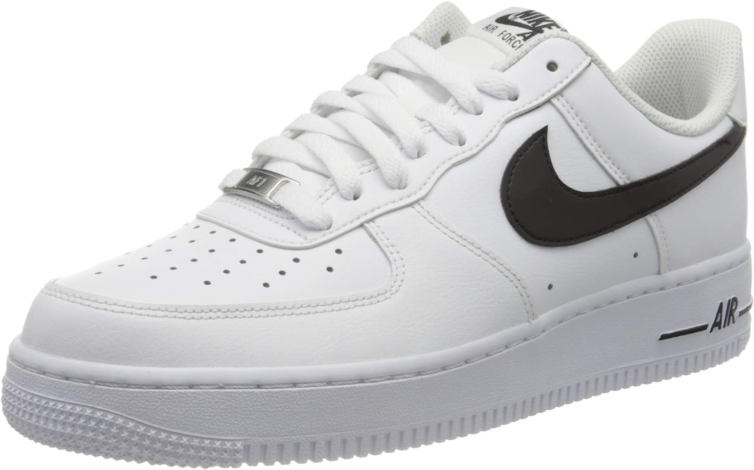 Nike Men's AIR Force 1 '07 Casual Shoes (13, White/Black)