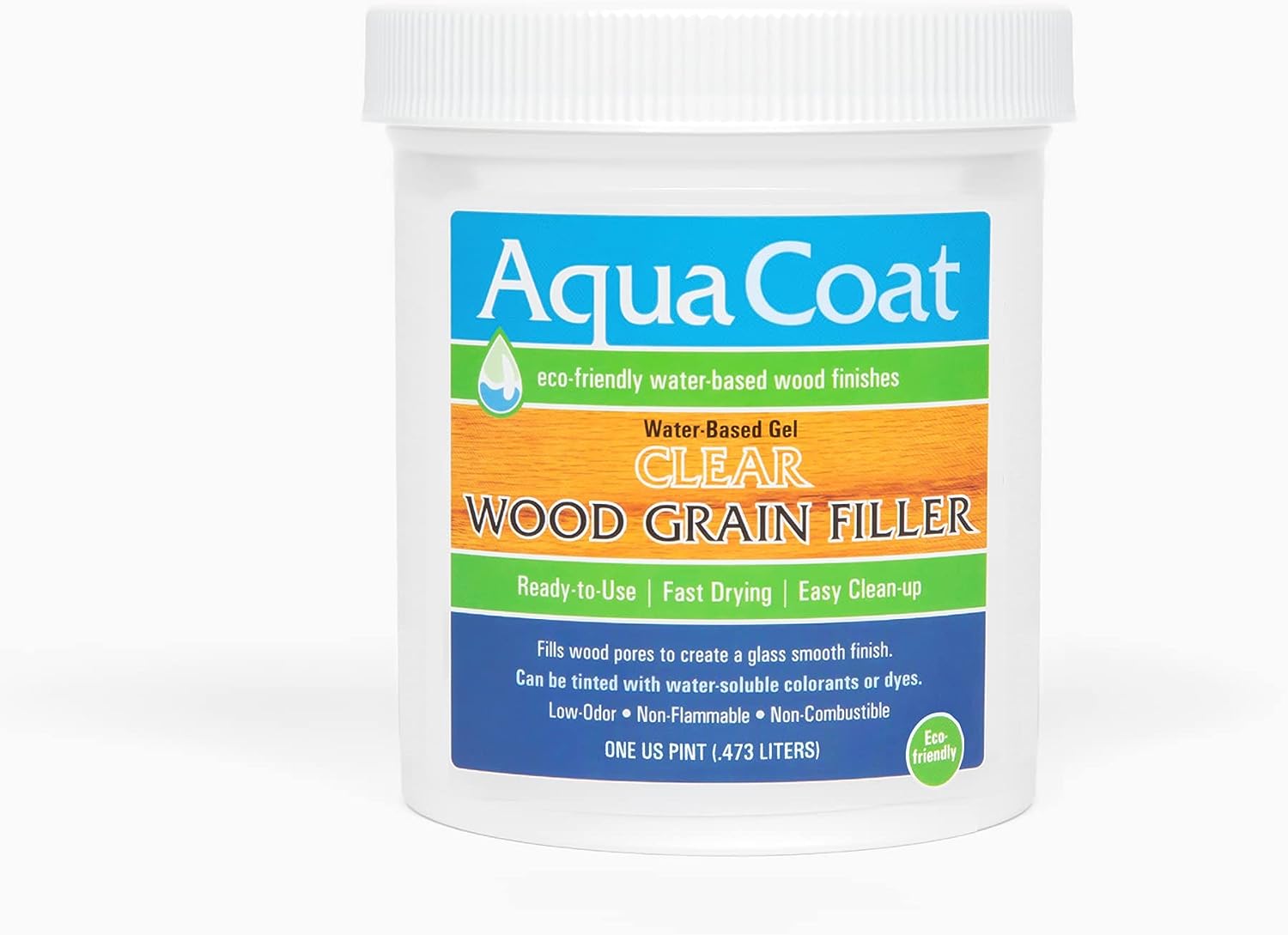 Aqua Coat Water Based Clear Wood Grain Filler Gel, [...]