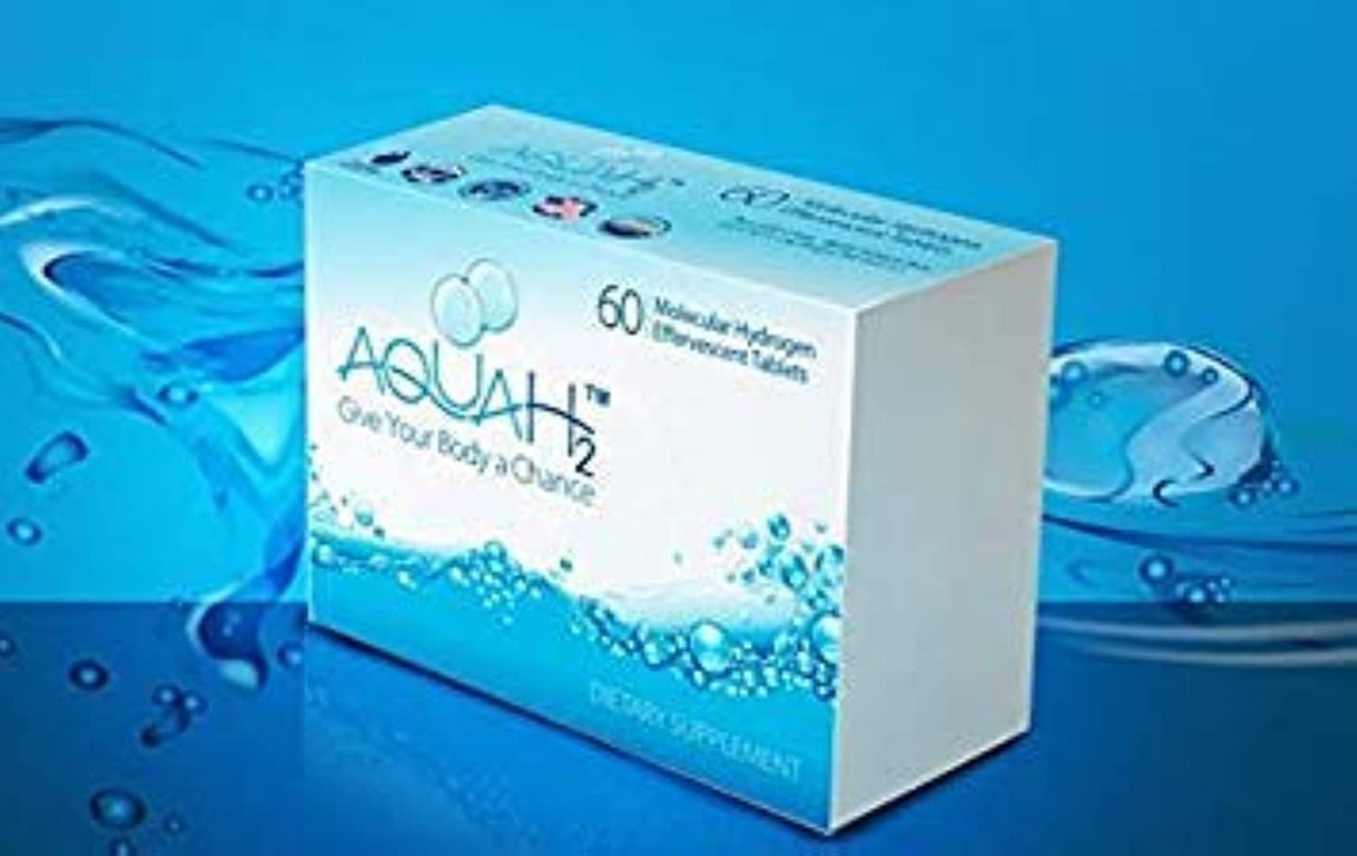 Aquah2 Molecular Hydrogen Tablets | 60 Hydrogen Water [...]
