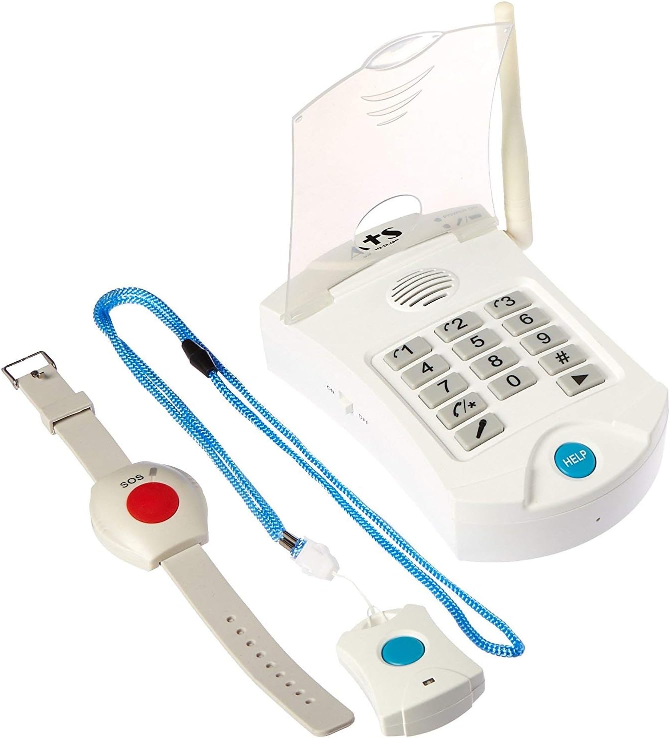 HELP Dialer 700 with Necklace and Wrist Panic Buttons [...]
