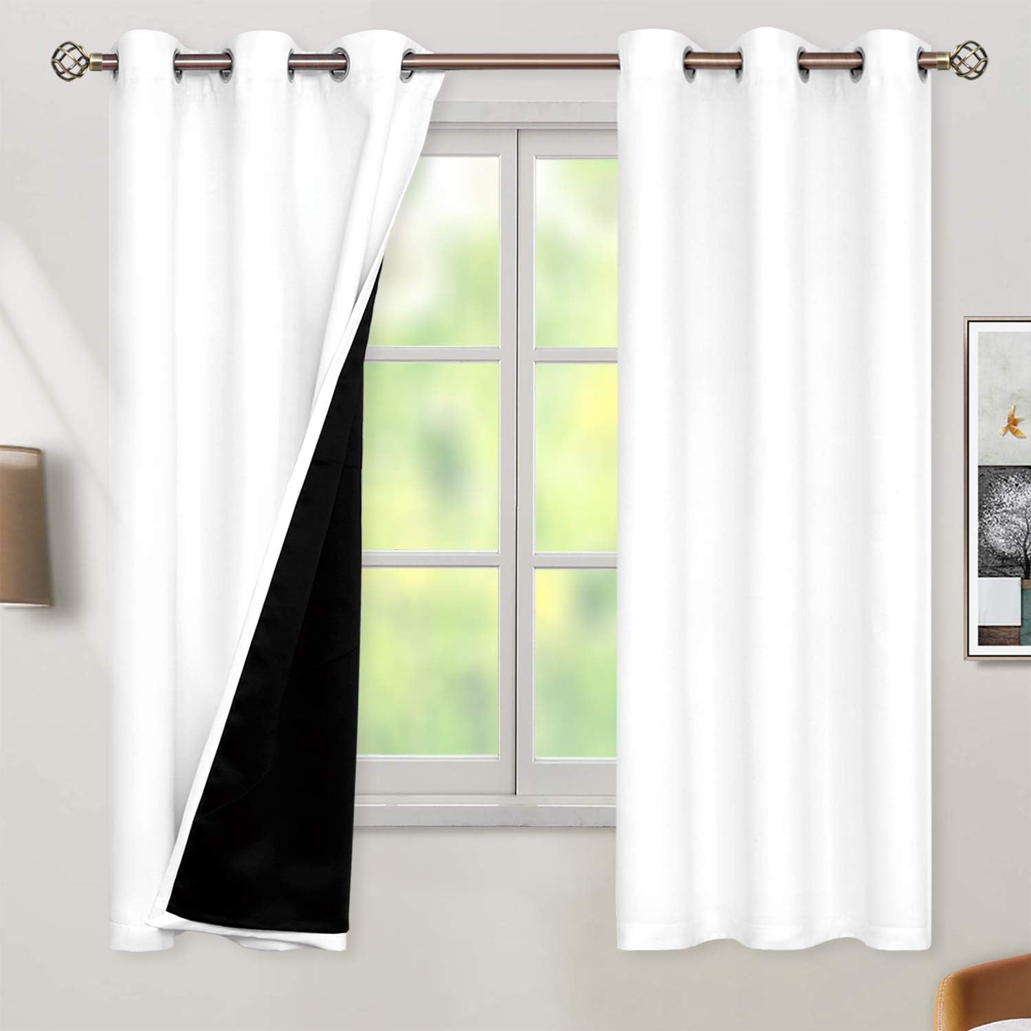 BGment Thermal Insulated 100% Blackout Curtains for [...]